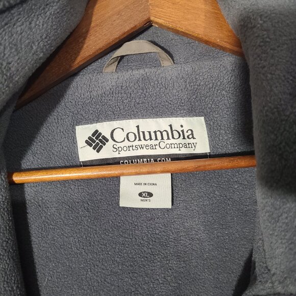 Columbia Sportswear Fleece Lined Men's Brown XL Jacket VGUC - Picture 3 of 5